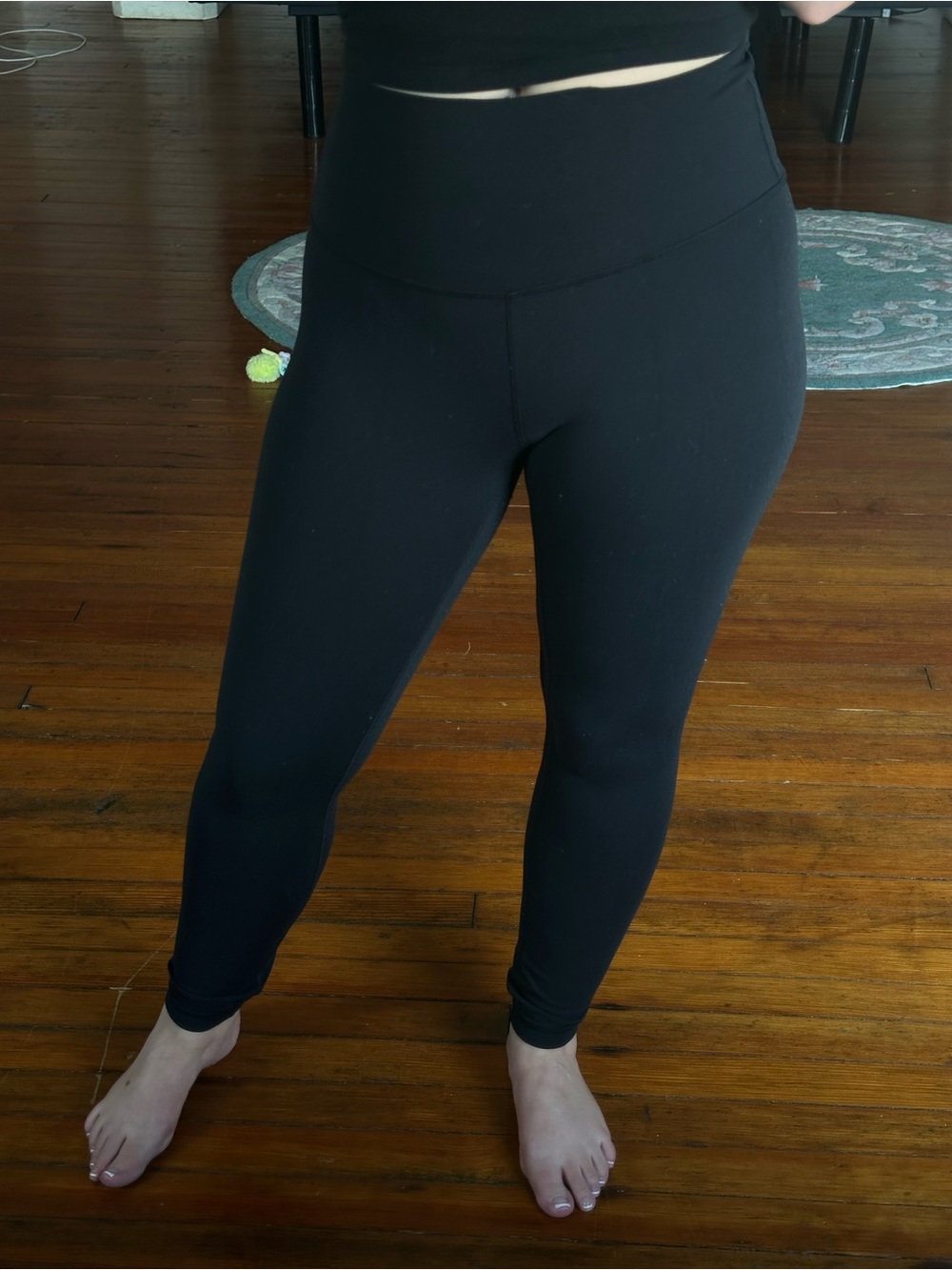 CRZ YOGA High-Waist Black Leggings - Women's Performance Pants